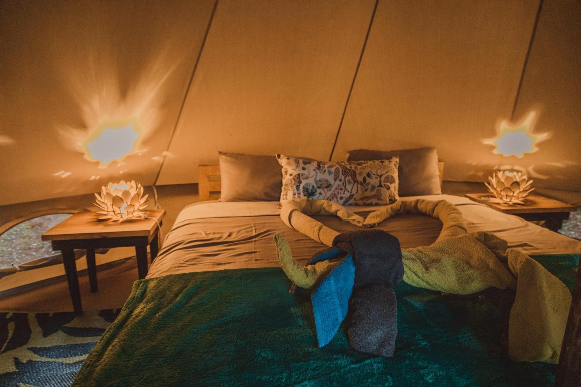 Bush Camp Glamping Village Luxe tent