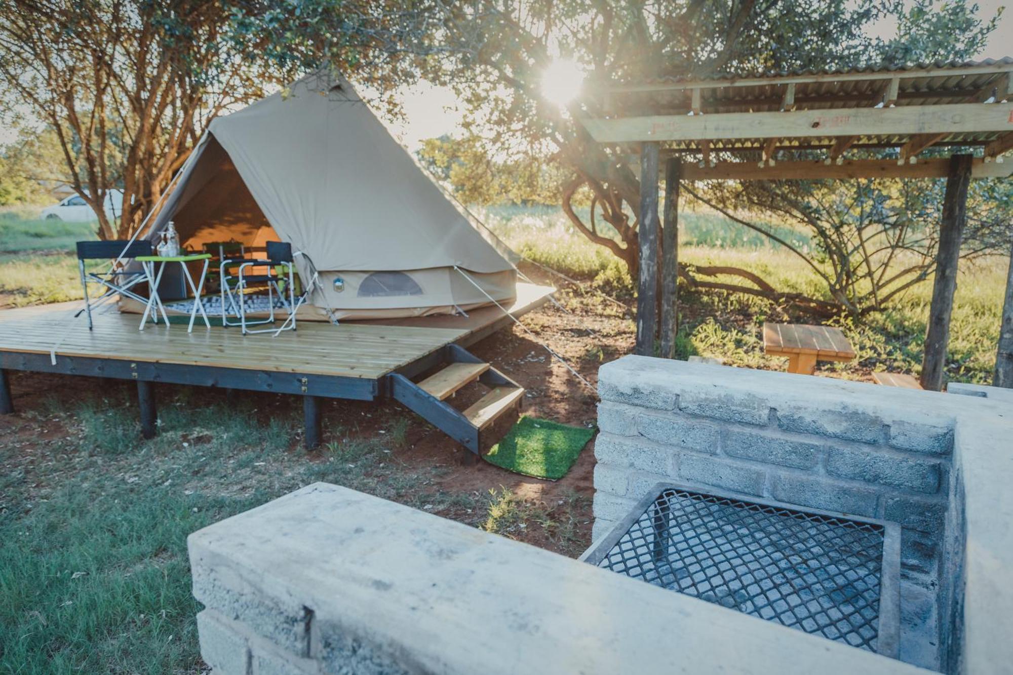 Bush Camp Glamping Village Luxe tent *